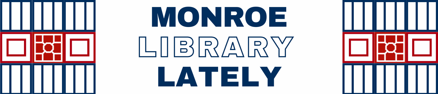 monroe library news logo